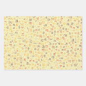 Feuille De Papier Cadeau Tibétain (Devant 2)