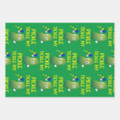 Feuille De Papier Cadeau Ticker ma chicelle (Devant)