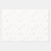 Feuille De Papier Cadeau Tiffany Styles Collection Rose Gold & Navy Blue (Devant 3)