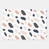 Feuille De Papier Cadeau Tiffany Styles Collection Rose Gold & Navy Blue (Devant 2)