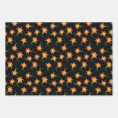Feuille De Papier Cadeau Tiger Lily Abstrait floral chic chic chic (Devant 2)