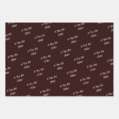 Feuille De Papier Cadeau Tini Bit Ancien - Thème Espresso Café (Devant 2)