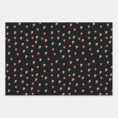 Feuille De Papier Cadeau Tiny Hearts motif cadeau (Devant 3)