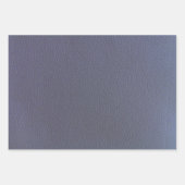 Feuille De Papier Cadeau Tissu en cuir bleu Jeu d'oreiller (Devant 3)