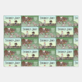 Feuille De Papier Cadeau Tofurkey (Devant 2)