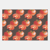 Feuille De Papier Cadeau Tomate fraîche (Devant)