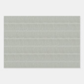 Feuille De Papier Cadeau Tonalité neutre Abstraite de Bohême moderne (Devant)