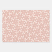 Feuille De Papier Cadeau Tons de la Terre Motif de cercle concentré (Devant)