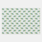 Feuille De Papier Cadeau Tortue (Devant 2)