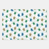 Feuille De Papier Cadeau Tortue (Devant)