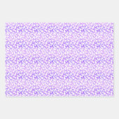 Feuille De Papier Cadeau Toss papillon (Lavande) (Devant 2)