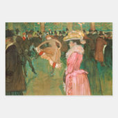 Feuille De Papier Cadeau Toulouse-Lautrec - Sélection de chefs-d'oeuvre (Devant 3)