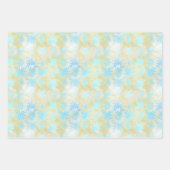 Feuille De Papier Cadeau Tournesols Trappe Batik brillant (Devant 2)