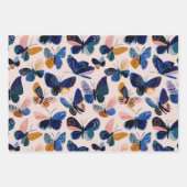 Feuille De Papier Cadeau Tous les papillons (Devant)