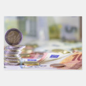 Feuille De Papier Cadeau Tout est question d'argent ! (Devant 3)