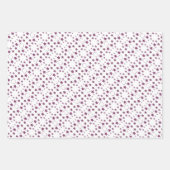 Feuille De Papier Cadeau Toutes les occasions Plum Star Imprimer Enveloppe  (Devant 2)