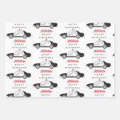 Feuille De Papier Cadeau Toy Police Car Custom (Devant 3)