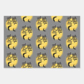 Feuille De Papier Cadeau Tracer ou traiter l'halloween (Devant 2)