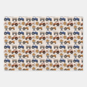 Feuille De Papier Cadeau Tractor Farm (Devant 3)