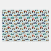 Feuille De Papier Cadeau Tractor Farm (Devant 2)