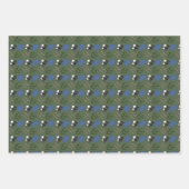 Feuille De Papier Cadeau Train d'aventure (Devant 3)