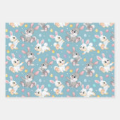 Feuille De Papier Cadeau Traitements de Pâques (Devant)