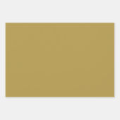 Feuille De Papier Cadeau treillis or et rouge (Devant 2)