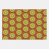 Feuille De Papier Cadeau Tribal et Magie ! (Devant 3)