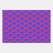 Feuille De Papier Cadeau Tribal et Magie ! (Devant)