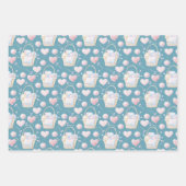 Feuille De Papier Cadeau Tricot Yarn (Devant 2)