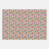 Feuille De Papier Cadeau Trio de Candyland (Devant 3)