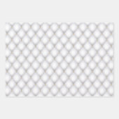 Feuille De Papier Cadeau Trio de Noël avec feuillu (Devant 3)