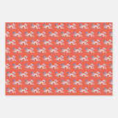 Feuille De Papier Cadeau Trio Dragon (Devant 3)