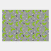 Feuille De Papier Cadeau Trio moderne du milieu du siècle (Devant 2)