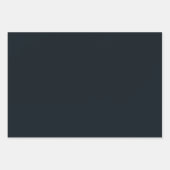 Feuille De Papier Cadeau Trois couleurs de Noël traditionnelles (Devant 3)