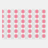 Feuille De Papier Cadeau Trois modèles différents (Devant 3)