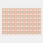 Feuille De Papier Cadeau Trois Motifs différents (Devant)