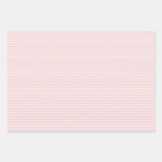 Feuille De Papier Cadeau Trois tons rose (Devant 3)