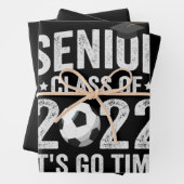 Feuille De Papier Cadeau Troisième classe de 2022 It's Go Time Funny (En situation)