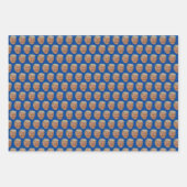 Feuille De Papier Cadeau Trump face drôle (Devant 3)