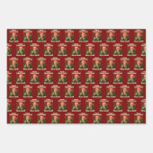 Feuille De Papier Cadeau Trump Make Christmas Great Again (Devant)