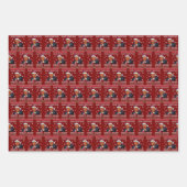 Feuille De Papier Cadeau Trump Make Christmas Great Again (Devant)