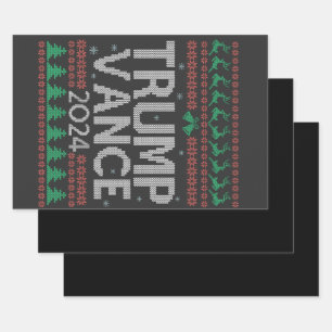 Feuille De Papier Cadeau Trump Vance Take America Back Election Vote USA