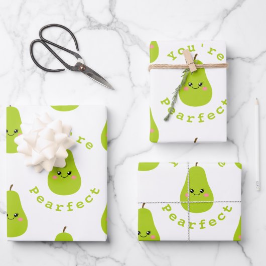 Feuille De Papier Cadeau Tu es parfait (Recto)