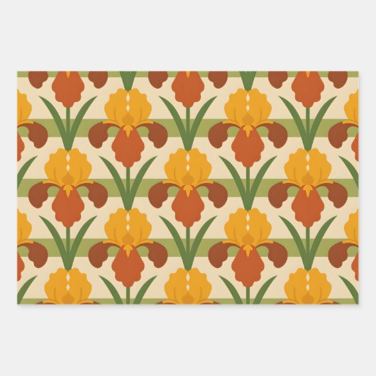 Feuille De Papier Cadeau Tulip Time (Devant)