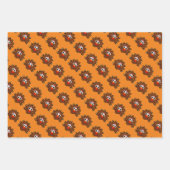 Feuille De Papier Cadeau Turkey bird thanksgiving Wrapping Paper Sheets (Devant)