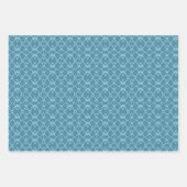 Feuille De Papier Cadeau Turquoise (Devant 3)