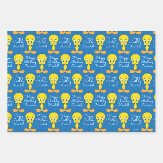 Feuille De Papier Cadeau TWEETY™ | Innocent Little Bird (Devant)