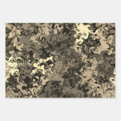 Feuille De Papier Cadeau Twirly coloré Abstrait / Filtres / (Devant 3)