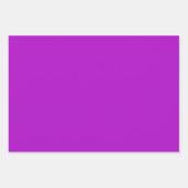 Feuille De Papier Cadeau Typographie moderne Girl Purple Script Baby shower (Devant 2)